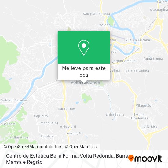 Centro de Estetica Bella Forma mapa