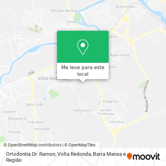 Ortodontia Dr. Ramon mapa