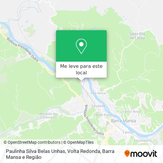 Paulinha Silva Belas Unhas mapa