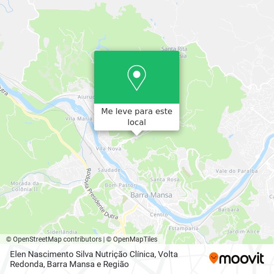 Elen Nascimento Silva Nutrição Clínica mapa