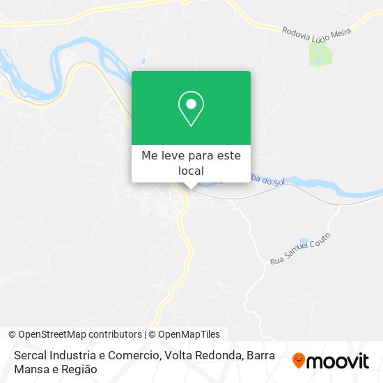 Sercal Industria e Comercio mapa