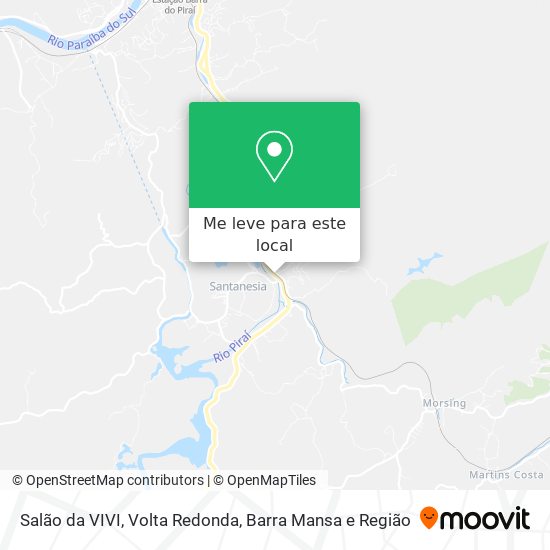 Salão da VIVI mapa