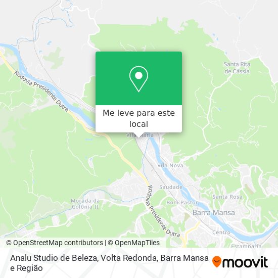 Analu Studio de Beleza mapa