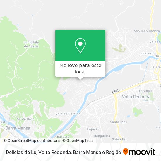 Delícias da Lu mapa