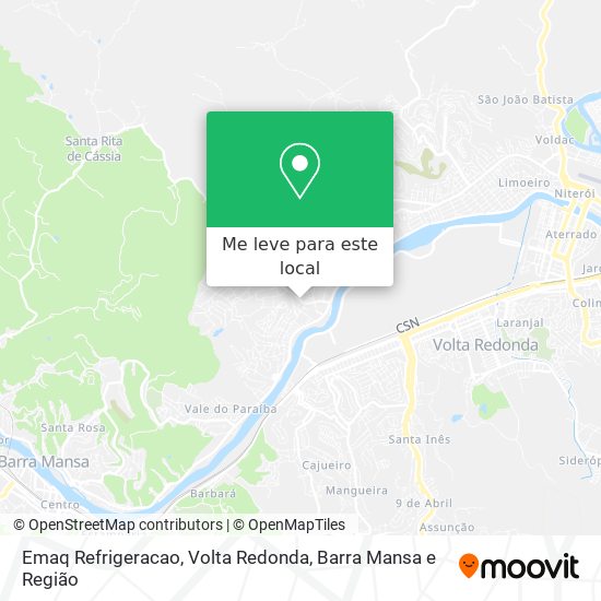 Emaq Refrigeracao mapa