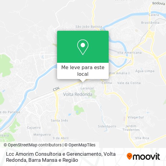 Lcc Amorim Consultoria e Gerenciamento mapa