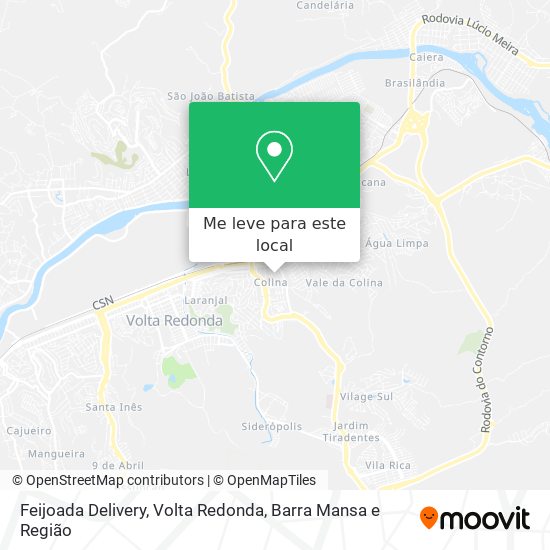 Feijoada Delivery mapa