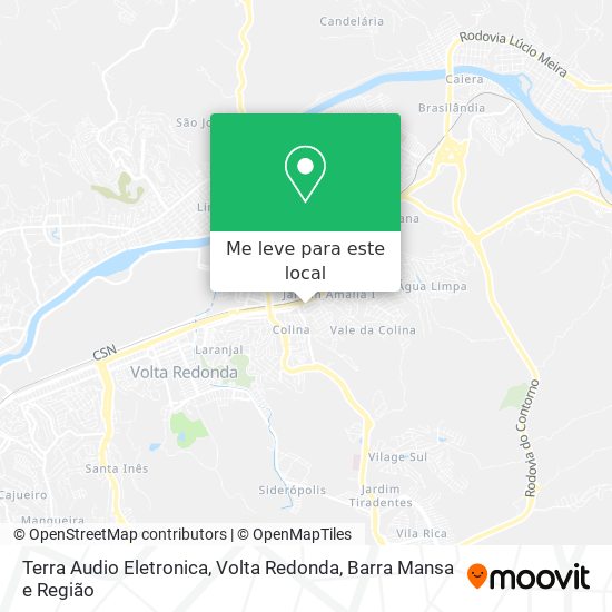 Terra Audio Eletronica mapa