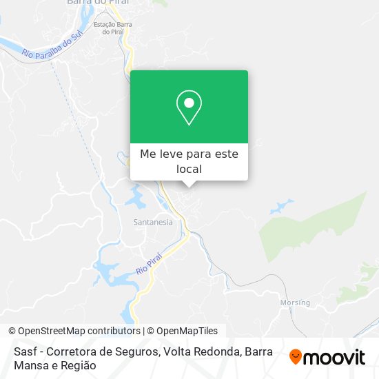 Sasf - Corretora de Seguros mapa