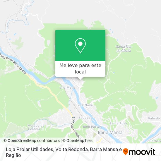 Loja Prolar Utilidades mapa