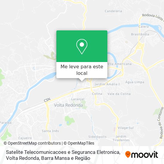 Satelite Telecomunicacoes e Seguranca Eletronica mapa