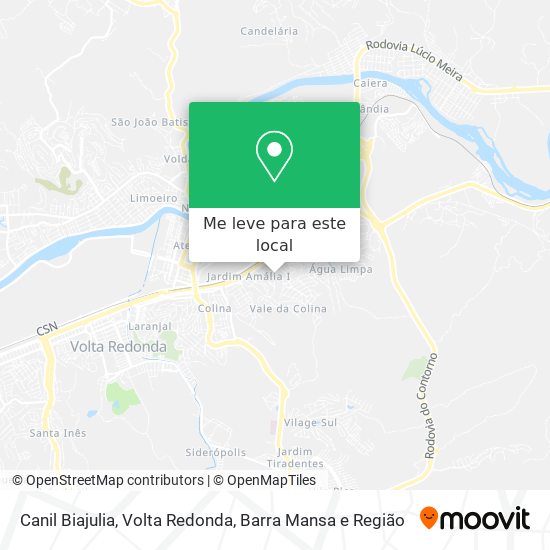 Canil Biajulia mapa