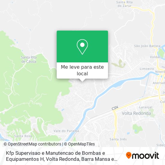 Kfp Supervisao e Manutencao de Bombas e Equipamentos H mapa