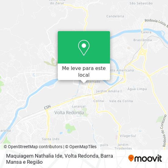 Maquiagem Nathalia Ide mapa