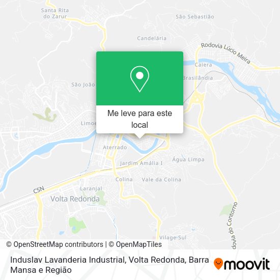 Induslav Lavanderia Industrial mapa