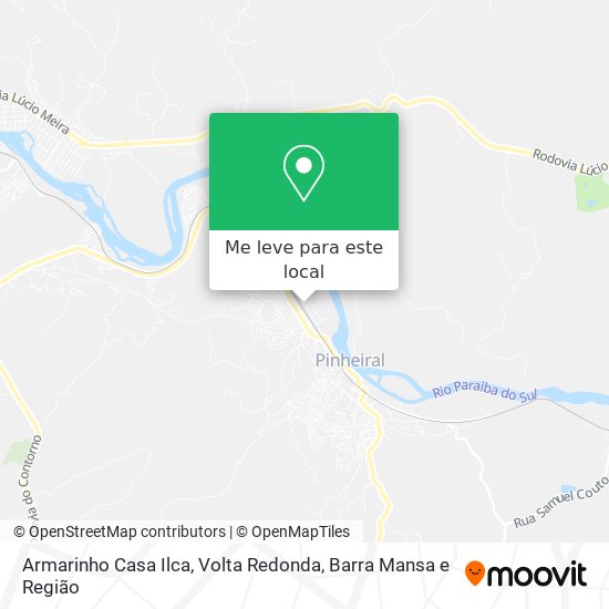 Armarinho Casa Ilca mapa