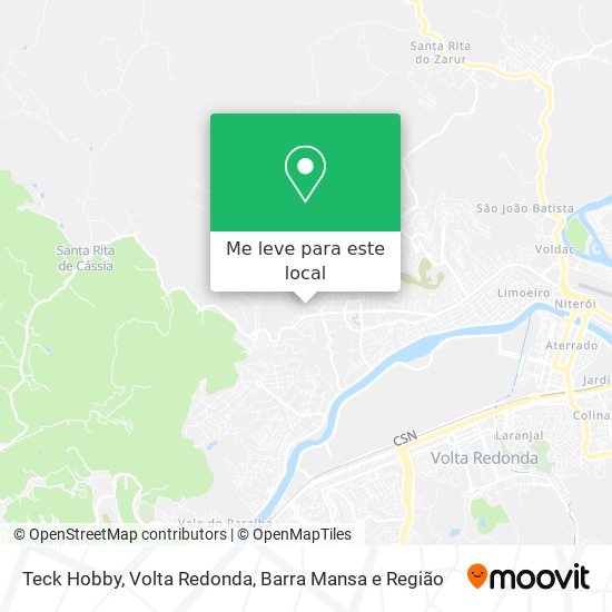 Teck Hobby mapa
