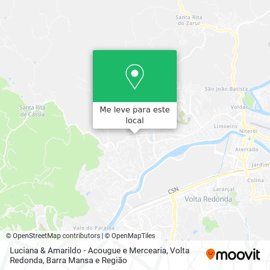 Luciana & Amarildo - Acougue e Mercearia mapa