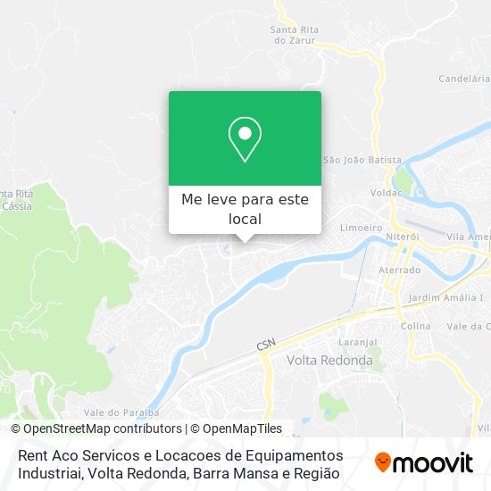 Rent Aco Servicos e Locacoes de Equipamentos Industriai mapa