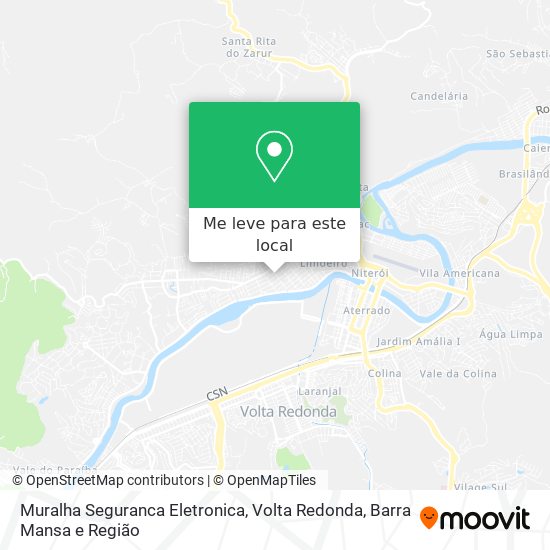 Muralha Seguranca Eletronica mapa