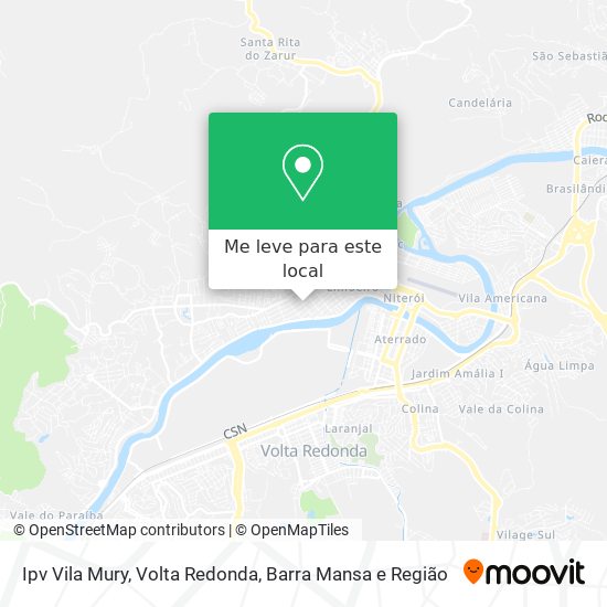 Ipv Vila Mury mapa