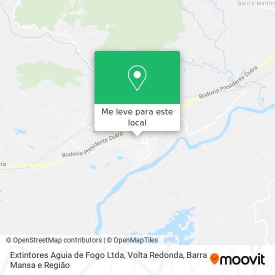 Extintores Aguia de Fogo Ltda mapa