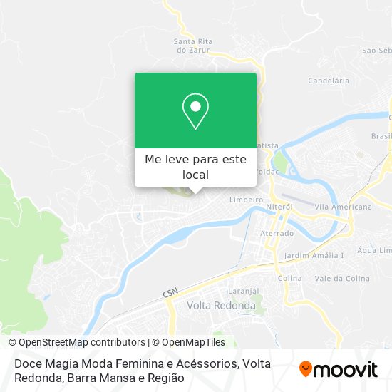 Doce Magia Moda Feminina e Acéssorios mapa