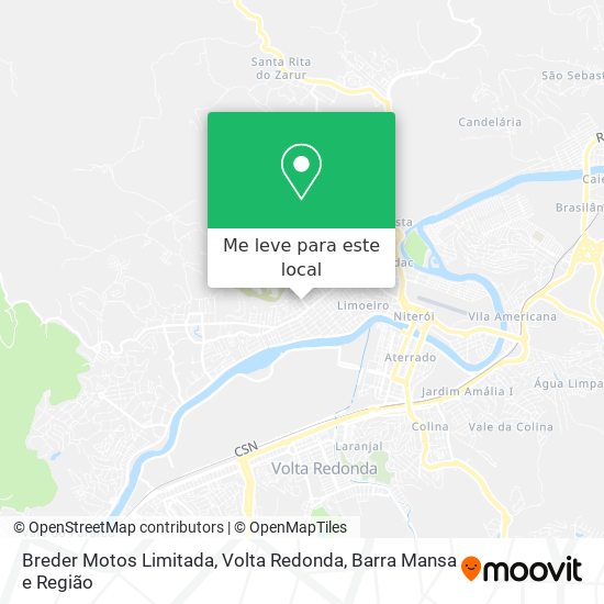 Breder Motos Limitada mapa