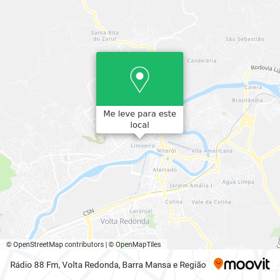 Rádio 88 Fm mapa