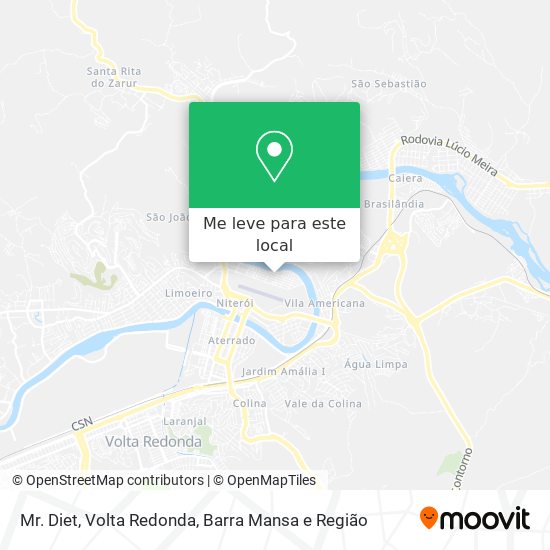 Mr. Diet mapa