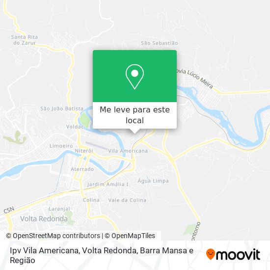 Ipv Vila Americana mapa