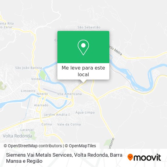 Siemens Vai Metals Services mapa