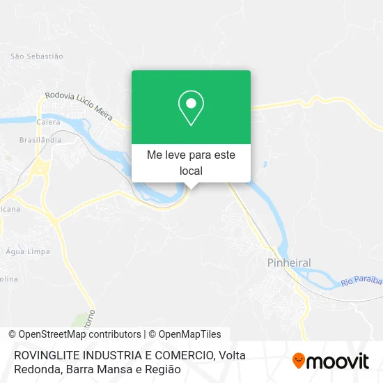 ROVINGLITE INDUSTRIA E COMERCIO mapa