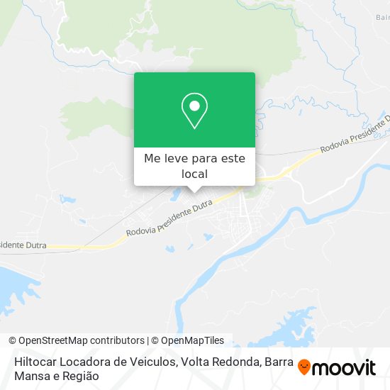 Hiltocar Locadora de Veiculos mapa