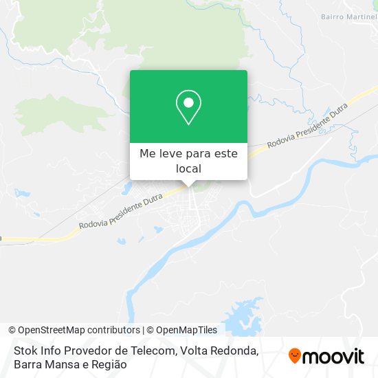 Stok Info Provedor de Telecom mapa