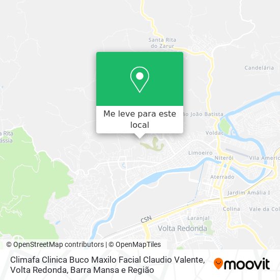 Climafa Clinica Buco Maxilo Facial Claudio Valente mapa