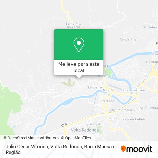 Julio Cesar Vitorino mapa