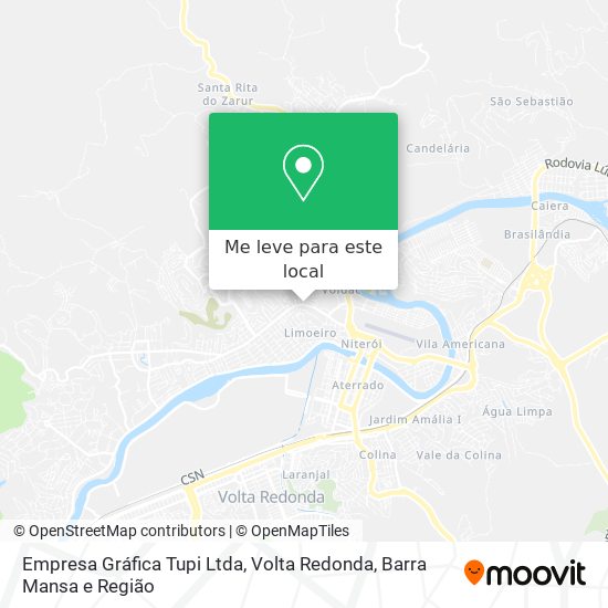 Empresa Gráfica Tupi Ltda mapa