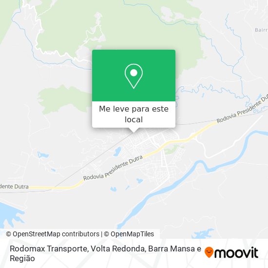 Rodomax Transporte mapa