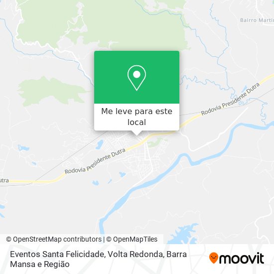 Eventos Santa Felicidade mapa
