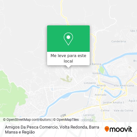 Amigos Da Pesca Comercio mapa