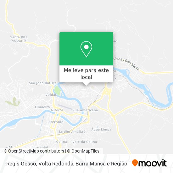 Regis Gesso mapa