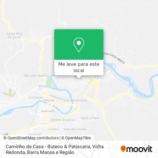 Caminho de Casa - Buteco & Petiscaria mapa