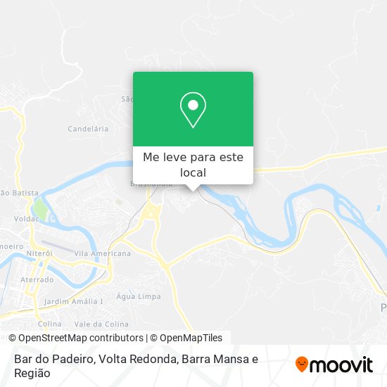Bar do Padeiro mapa