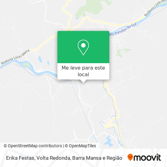 Erika Festas mapa