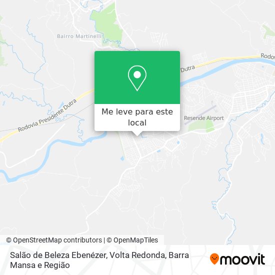 Salão de Beleza Ebenézer mapa