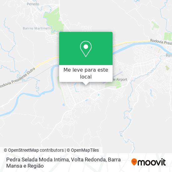 Pedra Selada Moda Intima mapa
