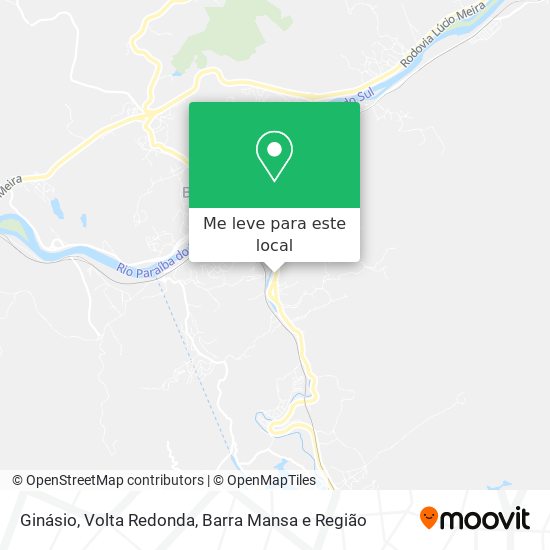 Ginásio mapa