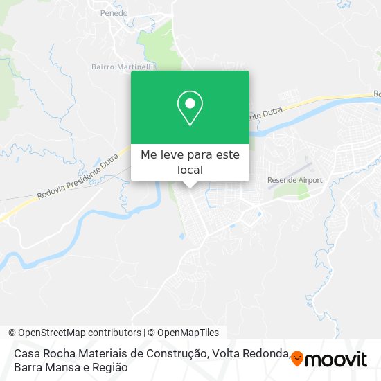 Casa Rocha Materiais de Construção mapa