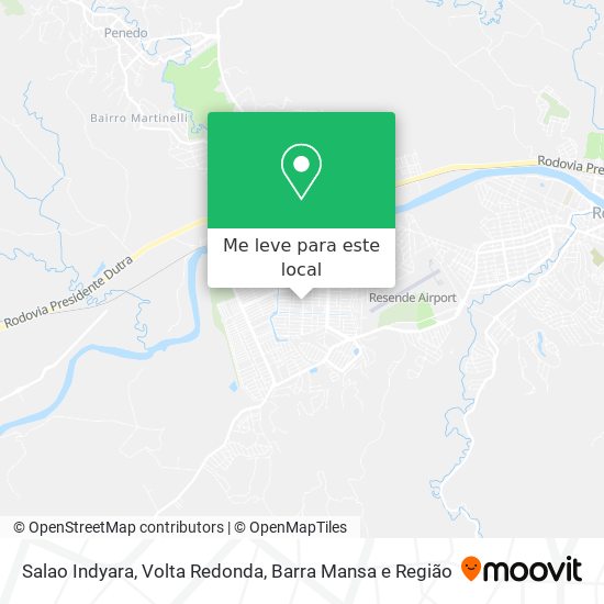 Salao Indyara mapa